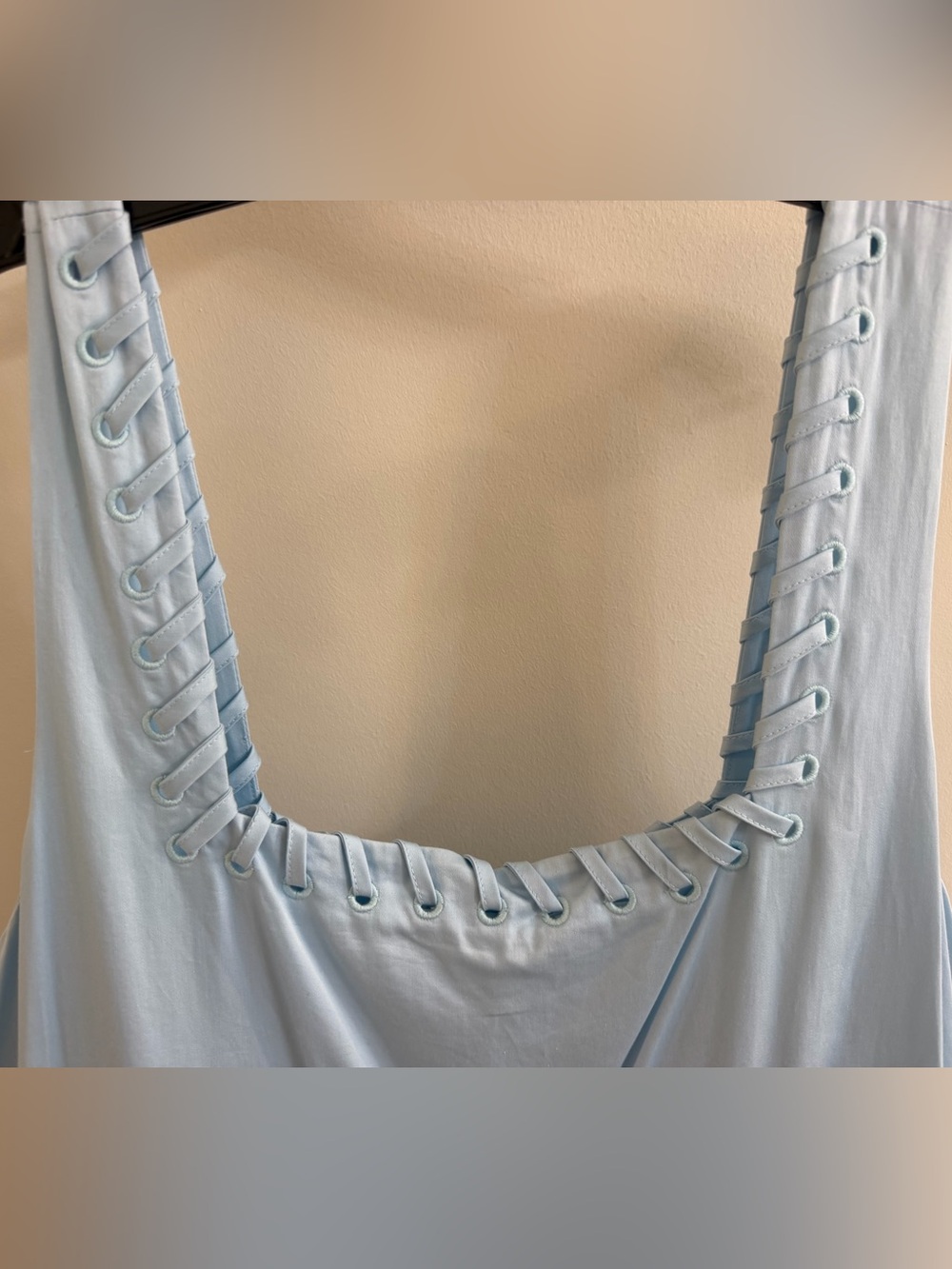 Aje Hushed Mini Dress Sky, size 14 - Picture 5 of 8